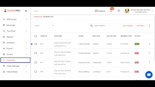 How To View Dispatch Call Details On Dashboard? - GuardsPro Help Center Video