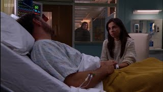 Eastenders Stacey goes to the hospital and sees ruby next to Martin at his bedside scene