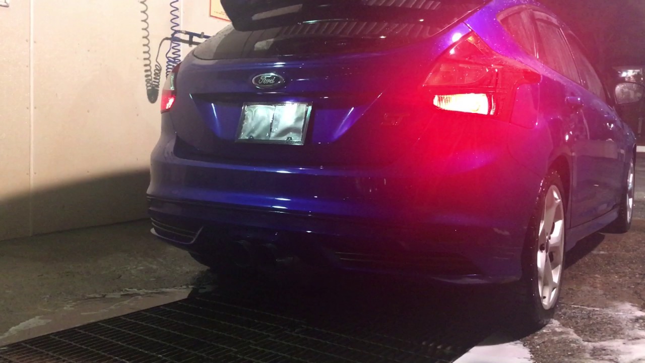 Focus St MBRP Exhaust Sound - YouTube