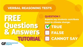 Verbal Reasoning Test Practice Questions and Answers (2026) | 5 FULLY Worked Solutions!