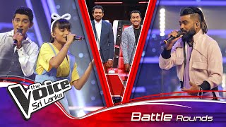 Mishelle & Aaron vs Cee Jay  | Ra Ahase  (රෑ අහසේ ) | Battle Rounds | The Voice Sri Lanka