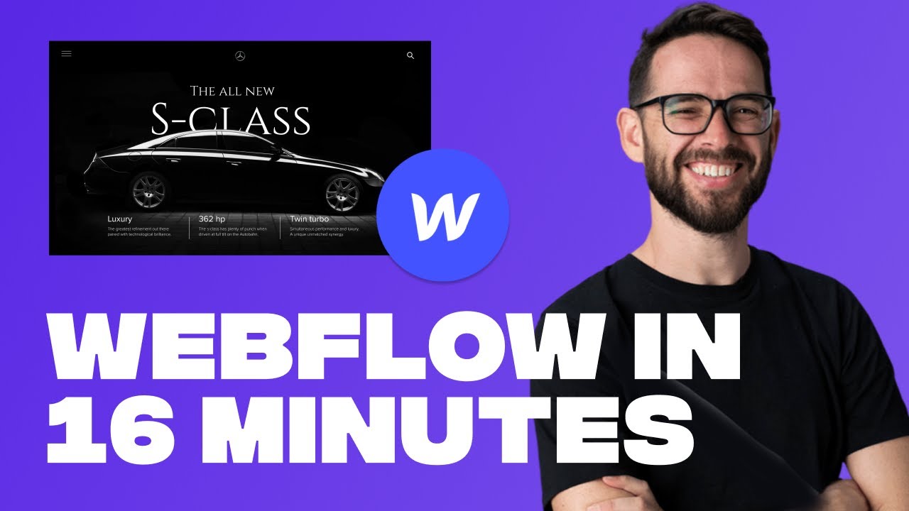 Learn Webflow In 16 Minutes Crash Course Youtube
