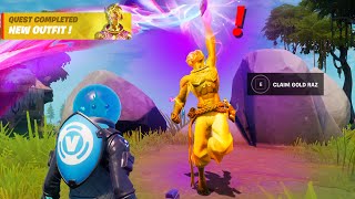 Fortnite Boss Raz Spire Quests Bosses Challenges! How to get All Glyph Master, Chromium, Runic, Gold