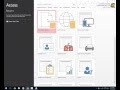 VB.NET - How to setup an Access database in Visual Studio 2016