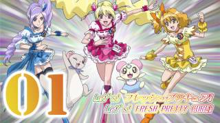 Fresh Precure! OP\u0026ED Theme Track01