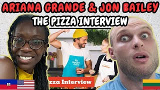 REACTION TO Wicked’s Ariana Grande and Jonathan Bailey: The Pizza Interview | NYT Cooking
