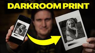 Turn Digital Photos to Darkroom Prints (SIMPLE TRICK)