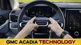 GMC Acadia Steering Wheel and Cluster (2024 Model)