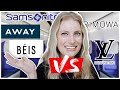 REVIEWING THE BEST CABIN LUGGAGE 2022 *AWAY vs BEIS vs RIMOWA vs LOUIS VUITTON*