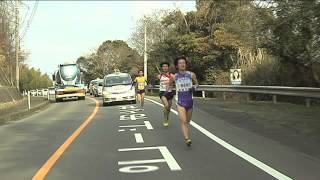 地元を力走する豊後高田市高橋選手