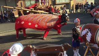 高津神社大祭　獅子舞奉納　4/4【香川県三豊市高瀬町】