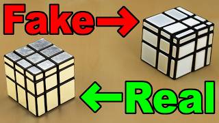 I built a FAKE Mirror Cube.