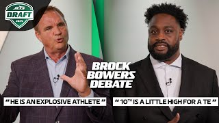 Brian Baldinger And Leger Douzable Debate If Jets Should Draft Brock Bowers 10th