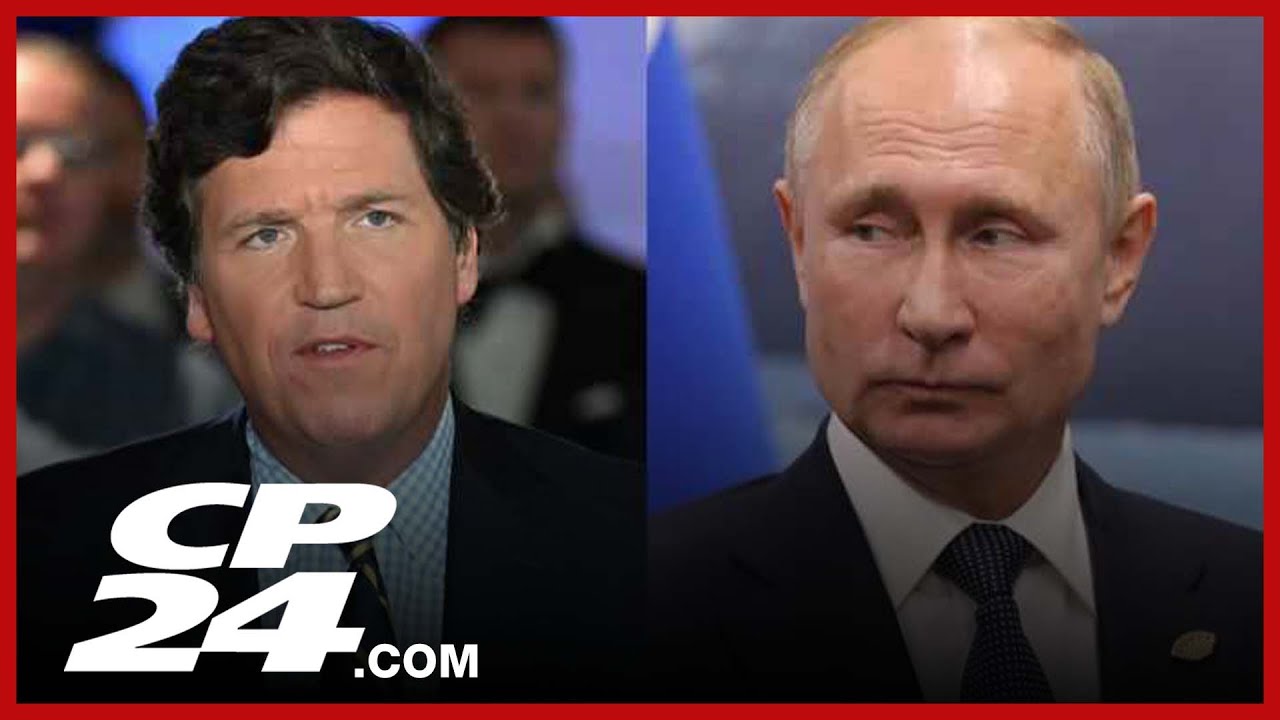 Russian President Putin Conducts Rare Interview With Tucker Carlson ...