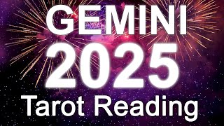 GEMINI 2025 YEARLY TAROT READING \