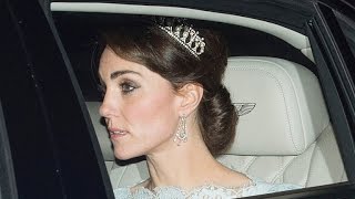 Kate Middleton Beautifully Wears Princess Diana's Favorite Tiara