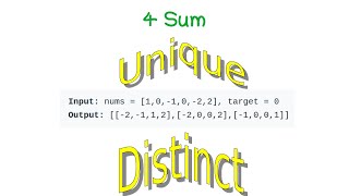 Leetcode Question 18 "4Sum" in Javascript