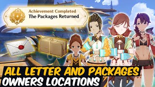 All Letter, Packages and Owner Location The Package Returned Hidden Achievement | Genshin 5.0 Natlan