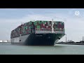 One of the biggest and the longest container ship EVERGREEN we did bunkering, MV EVER GLOBE