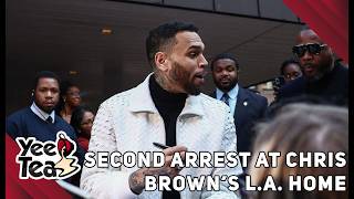 Woman Arrested at Chris Brown’s L.A. Home Days After Another Arrest + More