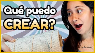 ⭐Qué es el MACRAMÉ? ⭐Qué se puede hacer en Macramé? ⭐Descubre cómo Crear con el Arte de los Nudos