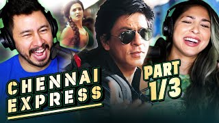CHENNAI EXPRESS Movie Reaction Part 1/3! | Shah Rukh Khan | Deepika Padukone | Rohit Shetty