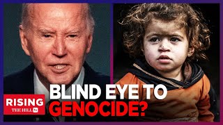 Biden WEAKLY ADMITS He Won't Do ANYTHING To Stop Civilian Deaths Despite BLANK CHECK To IDF: Rising