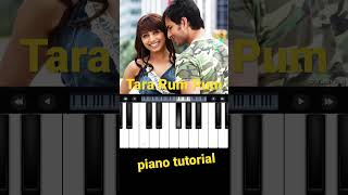 Tara Rum Pum song piano tutorial #tararumpum #bollywoodsongs #pianotutorial 🎹🎹🎹🎼