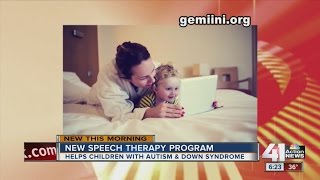 New speech therapy program helps children with autism and Down syndrome