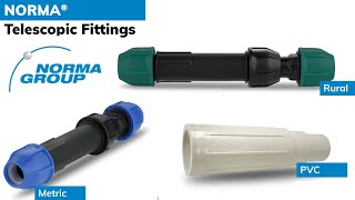 NORMA Telescopic Fittings. At your local Irrigear® Independent Experts.