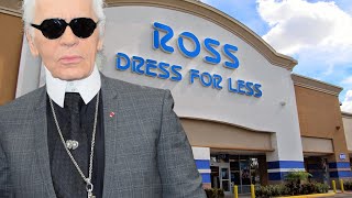 Karl Lagerfeld Hunting At Ross dress for Less