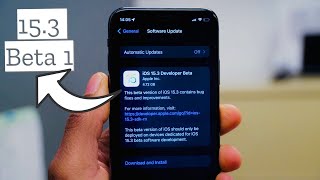iOS 15.3 & iPadOS 15.3 Beta 1 are OUT Now! - What's New?