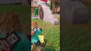 SpongeBob as a Fortnite Sidekick Is Wild