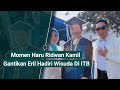 Momen Haru Ridwan Kamil Gantikan Eril Hadiri Wisuda Di ITB