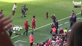 Hilarious Moment Salah Gets BOOED By The Anfield Crowd!