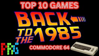 BEST Commodore 64 Games Of 1985 | TOP 5 C64 Games From The '80s