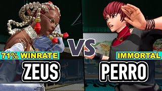 KOF XV ▰ ZEUS (Isla/Dolores/Shermie) vs PERRO SIN LAG (Chris/Najd/Nakoruru)