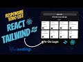 Build a Responsive To-Do App using React & Tailwind CSS |  