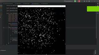 Basic java gravity simulation