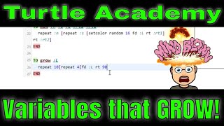 Creating Code that Grows! Programming in Logo with Turtle Academy