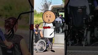 Un chauffeur de bus avec des handicapés #humour #blague #drole #sketch