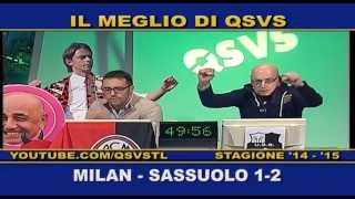 QSVS - I GOL DI MILAN-SASSUOLO 1-2  - TELELOMBARDIA