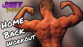 Home Workout Routine - Best Back Dumbbell Exercises