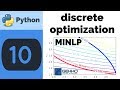 Discrete Optimization in Python GEKKO