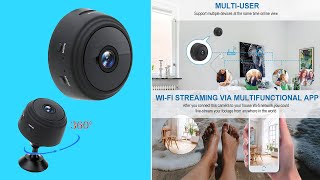 Mini Security Camera | Magnetic Mini Wifi Camera