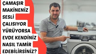 Çamaşır makinem gürültülü ve sesli çalışıyor , yürüyor diyorsanız mutlaka uygulayın.