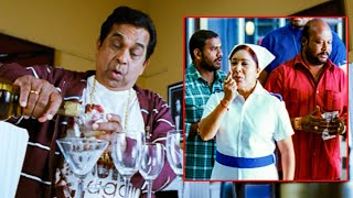 నా రాజా , నీకు నేను ఇస్తా మందు | Brahmanandam - KovaiSarala Funny Scene | Telugu Cinemalu Thaggedele