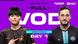 PGS 2 그랜드 파이널 DAY1