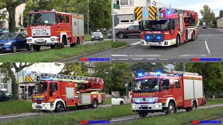 [Gebäudebrand mit Menschenleben in Gefahr] Alarmübung der Freiwilligen Feuerwehr Dreieich