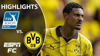 Schott v Borussia Dortmund | German Cup Full Game Highlights | ESPN FC